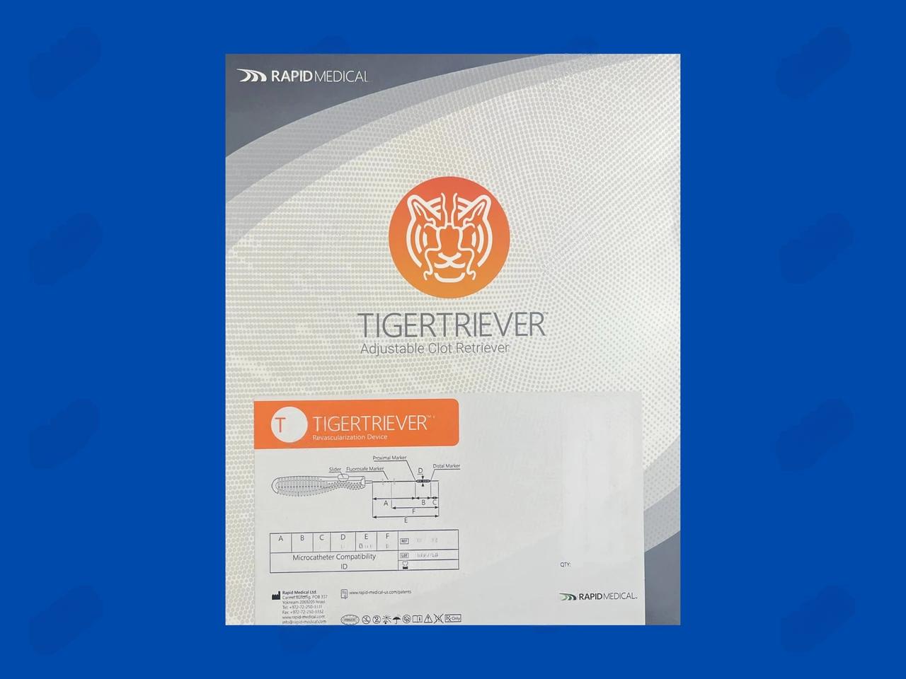 TIGERTRIEVER 17 Adjustable Clot Retriever - Revascularization Device - 0.5-3mm x 23mm - Non-Expired