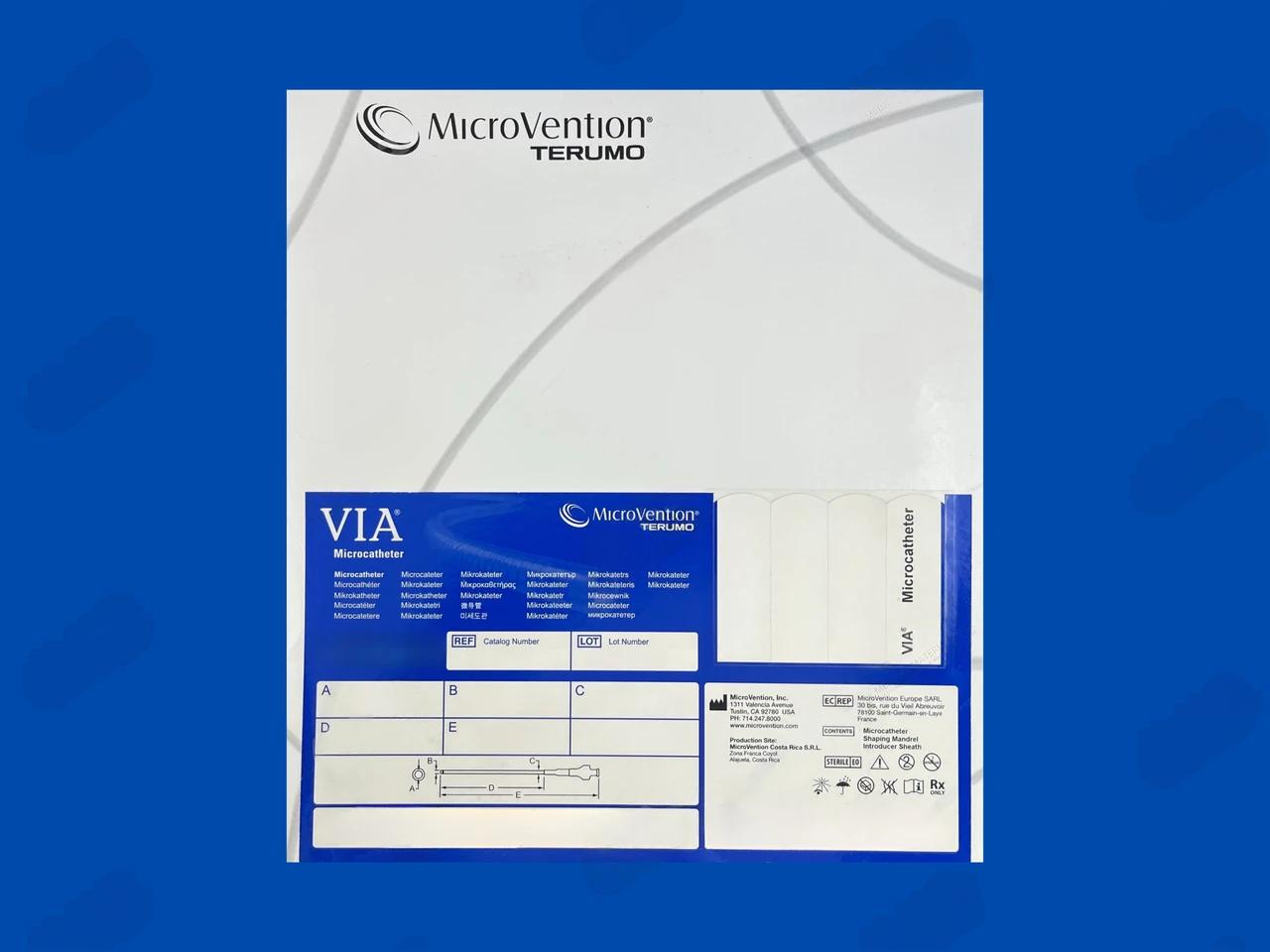 VIA 27 Microcatheter - Straight Shapeable - 2.1Fr x 154cm