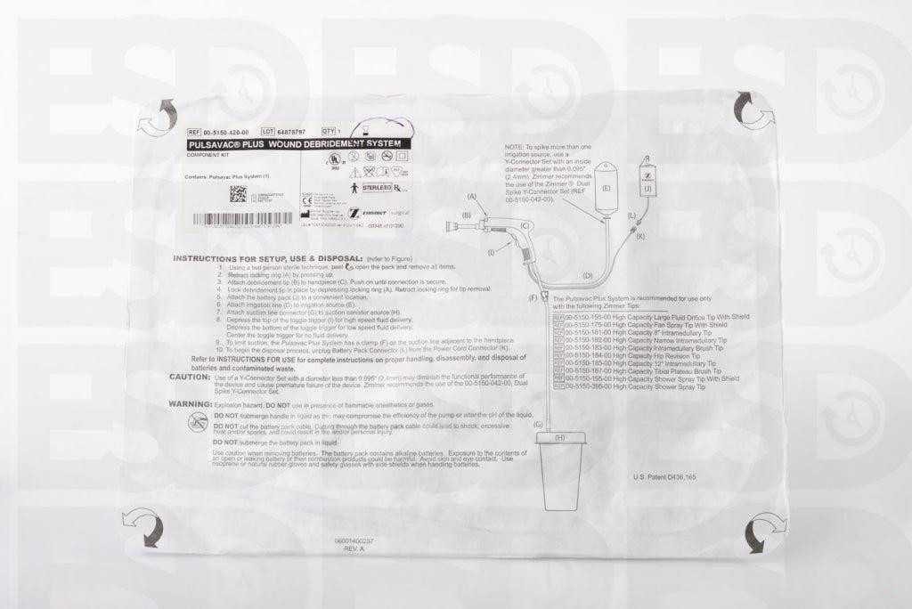 ZIMMER BIOMET: 00-5150-420-00-Each-EXPIRED