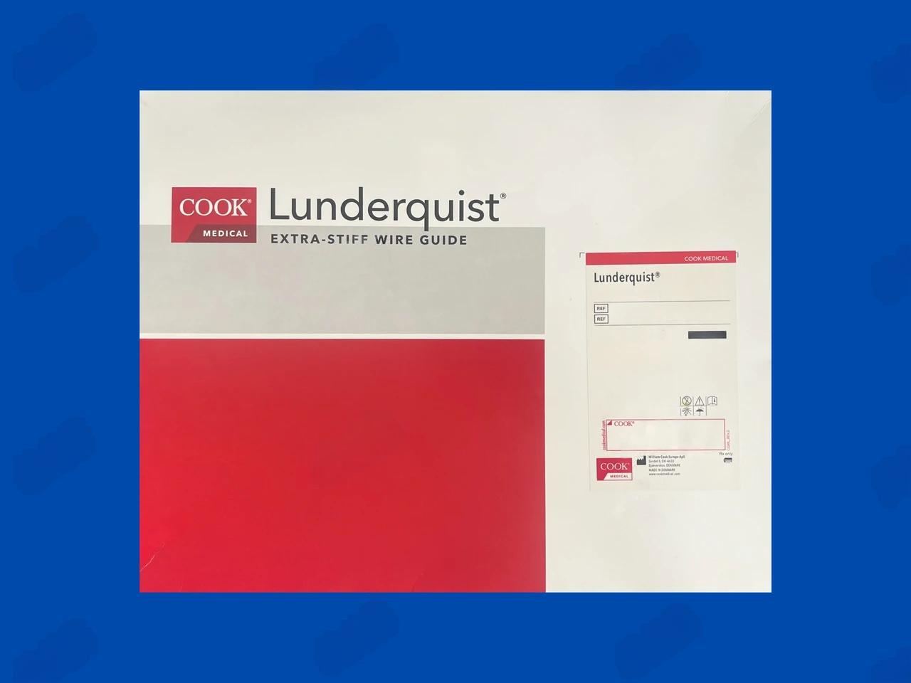 Lunderquist Extra Stiff Wire Guide - TSMG-35-145-7-LES - .035" x 145cm