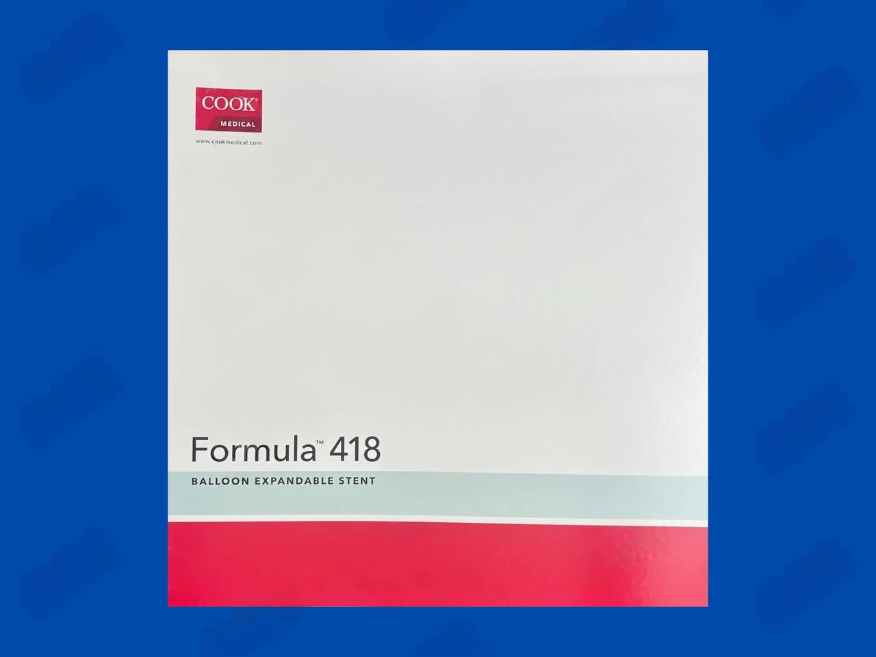 Formula 418 Biliary Balloon Expandable Stent System - FORB4-18-80-5-20 - 5mm x 20mm x 80cm