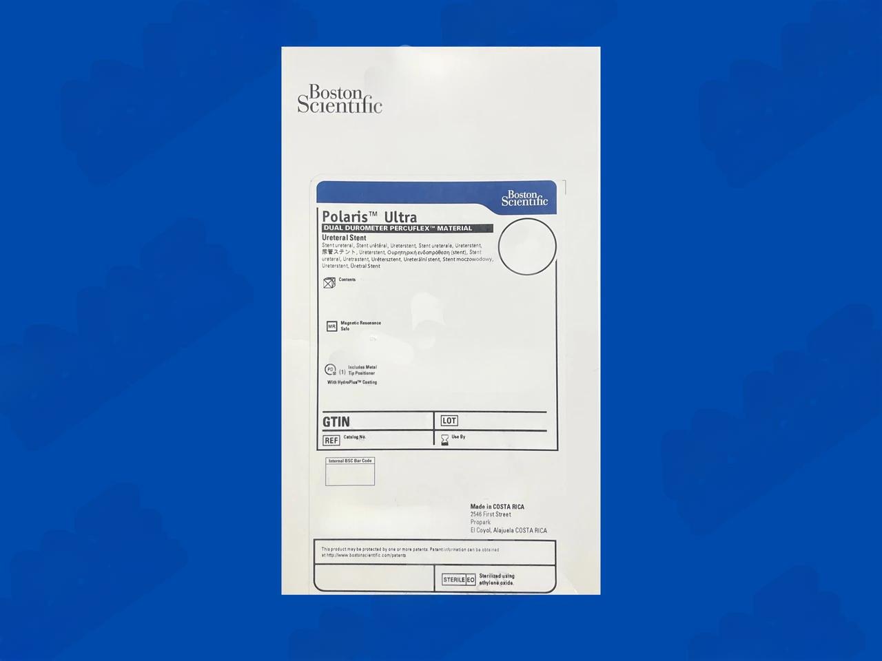Polaris Ultra Ureteral Stent - Dual Durometer Percuflex Material - 6Fr x 24cm