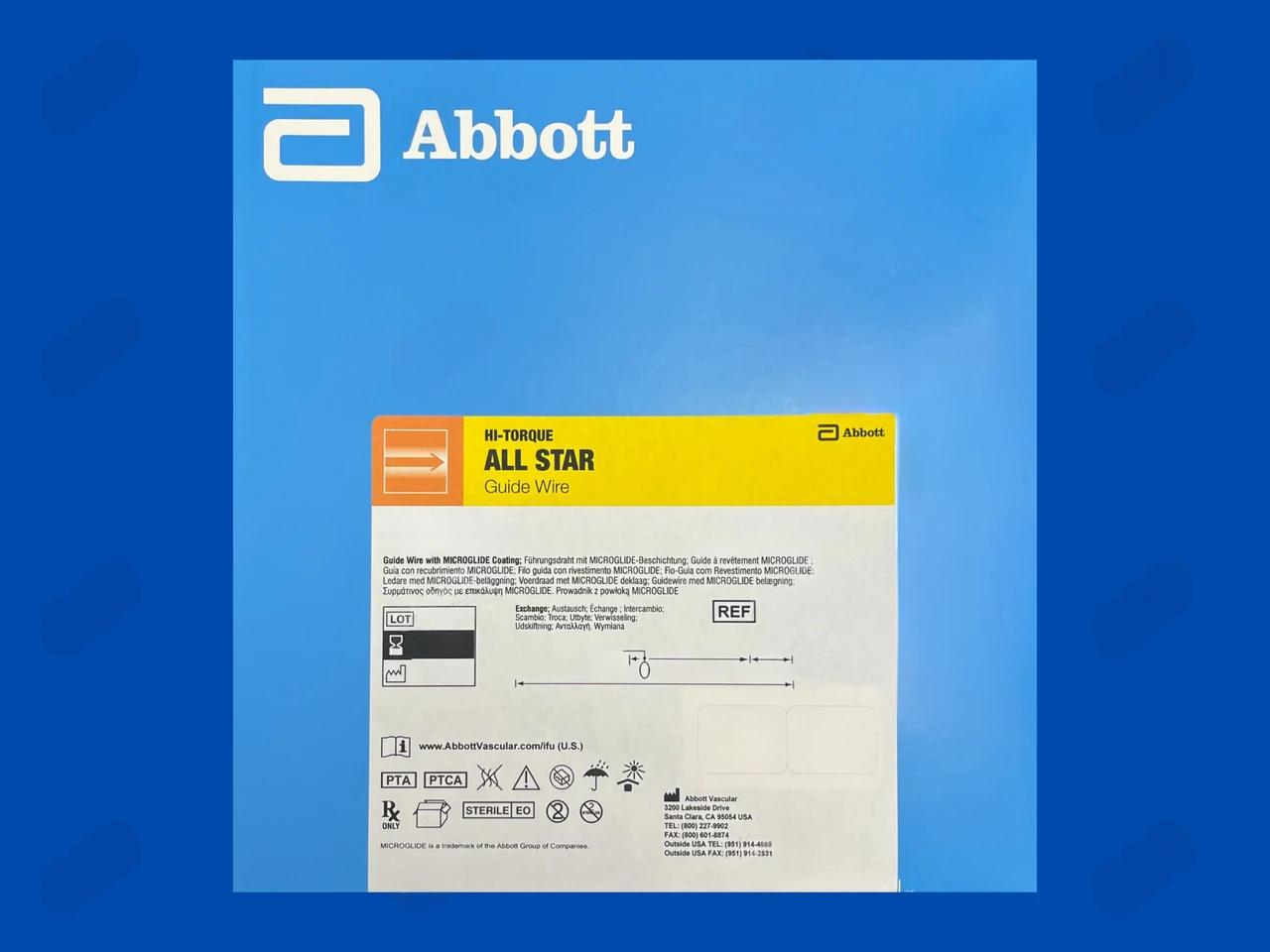 HI-TORQUE ALL STAR Guide Wire - J-Tip - .014" x 300cm