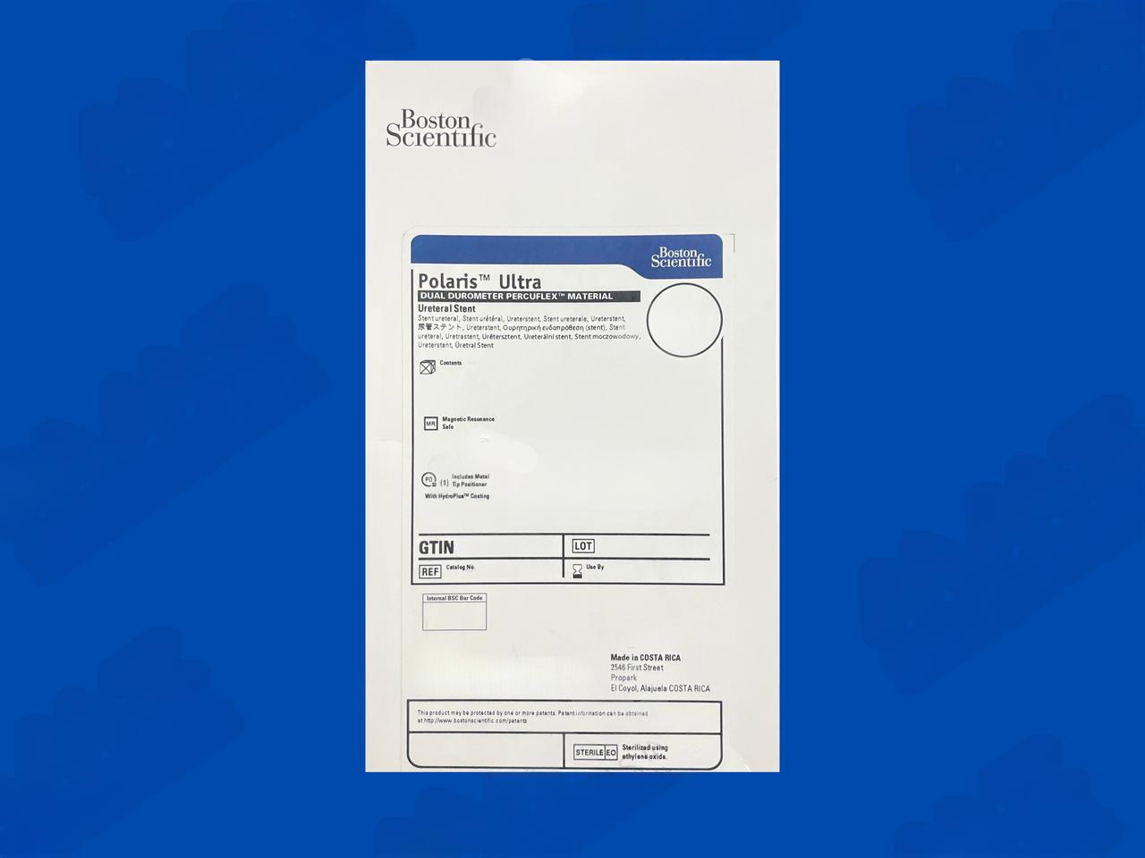Polaris Ultra Ureteral Stent - Dual Durometer Percuflex Material - 5Fr x 30cm