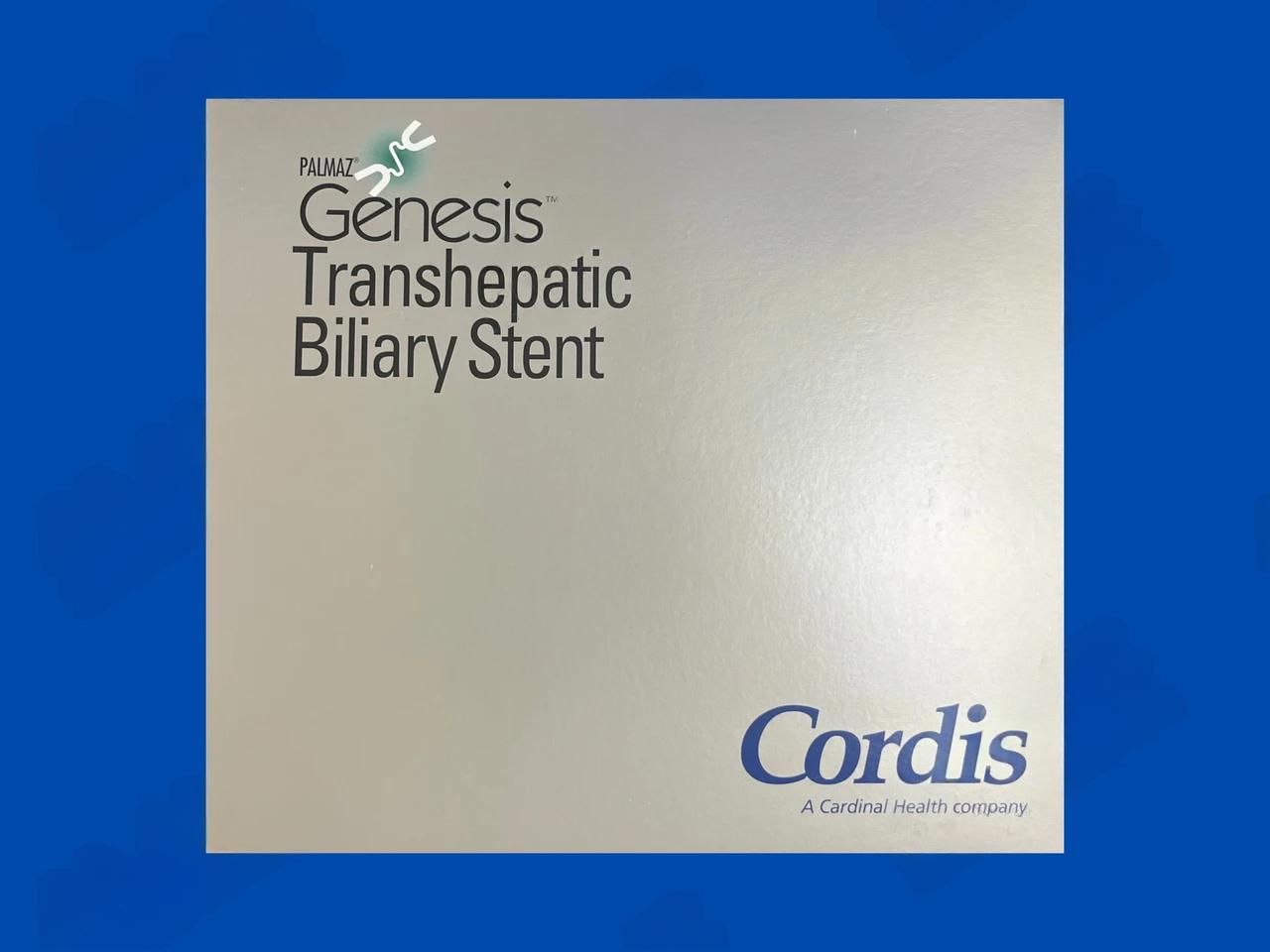 PALMAZ Genesis Transhepatic Balloon-Expandable Biliary Stent on OPTA PRO .035" OTW Delivery System - 4mm x 18mm x 80cm