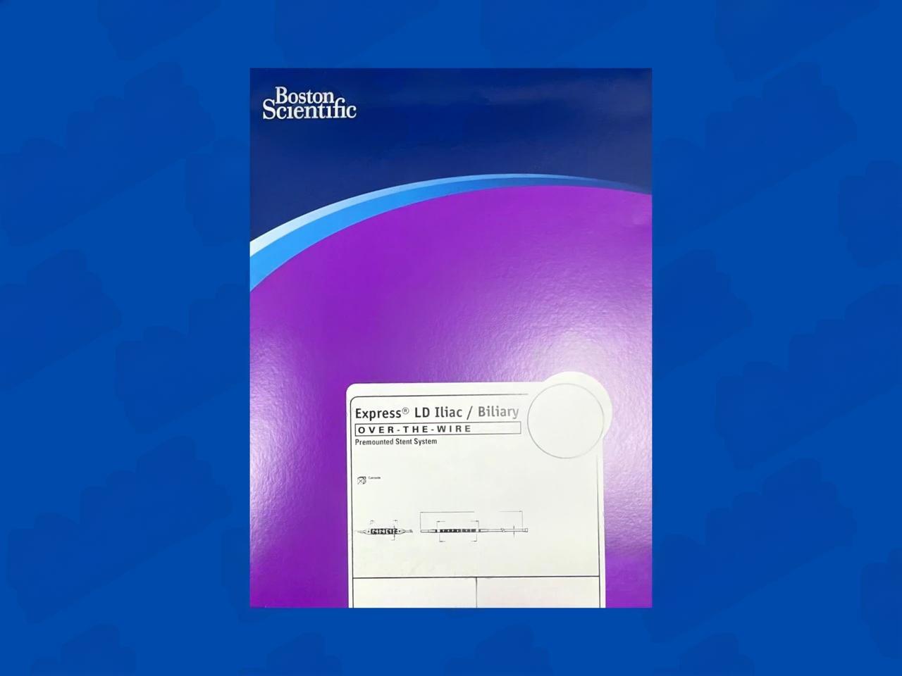 Express LD Iliac/Biliary OTW Premounted Stent System - 8mm x 57mm x 75cm