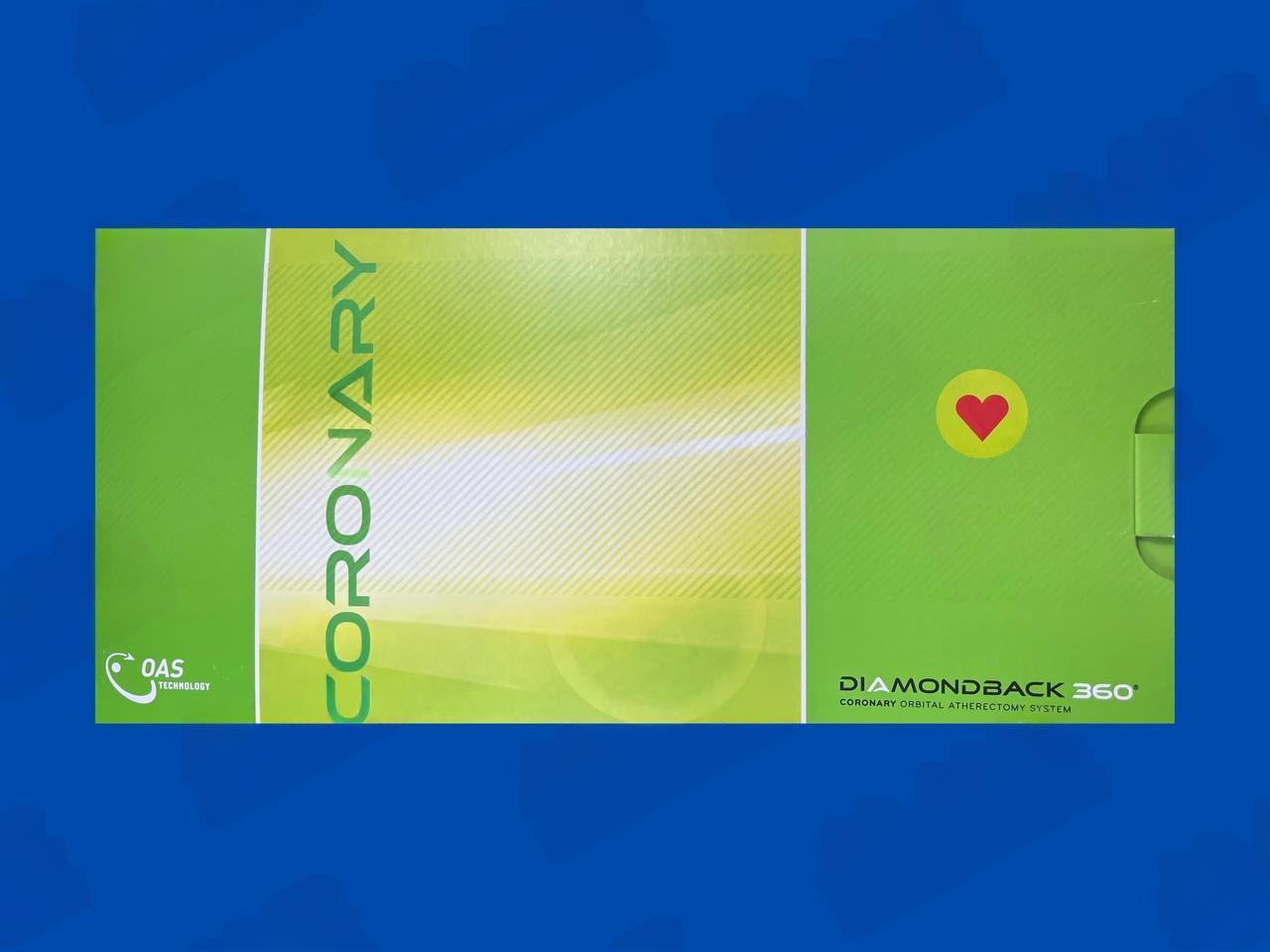 Diamondback 360 Coronary Orbital Atherectomy System with GlideAssist (70058-13) - Classic Crown - 1.25mm x 135cm