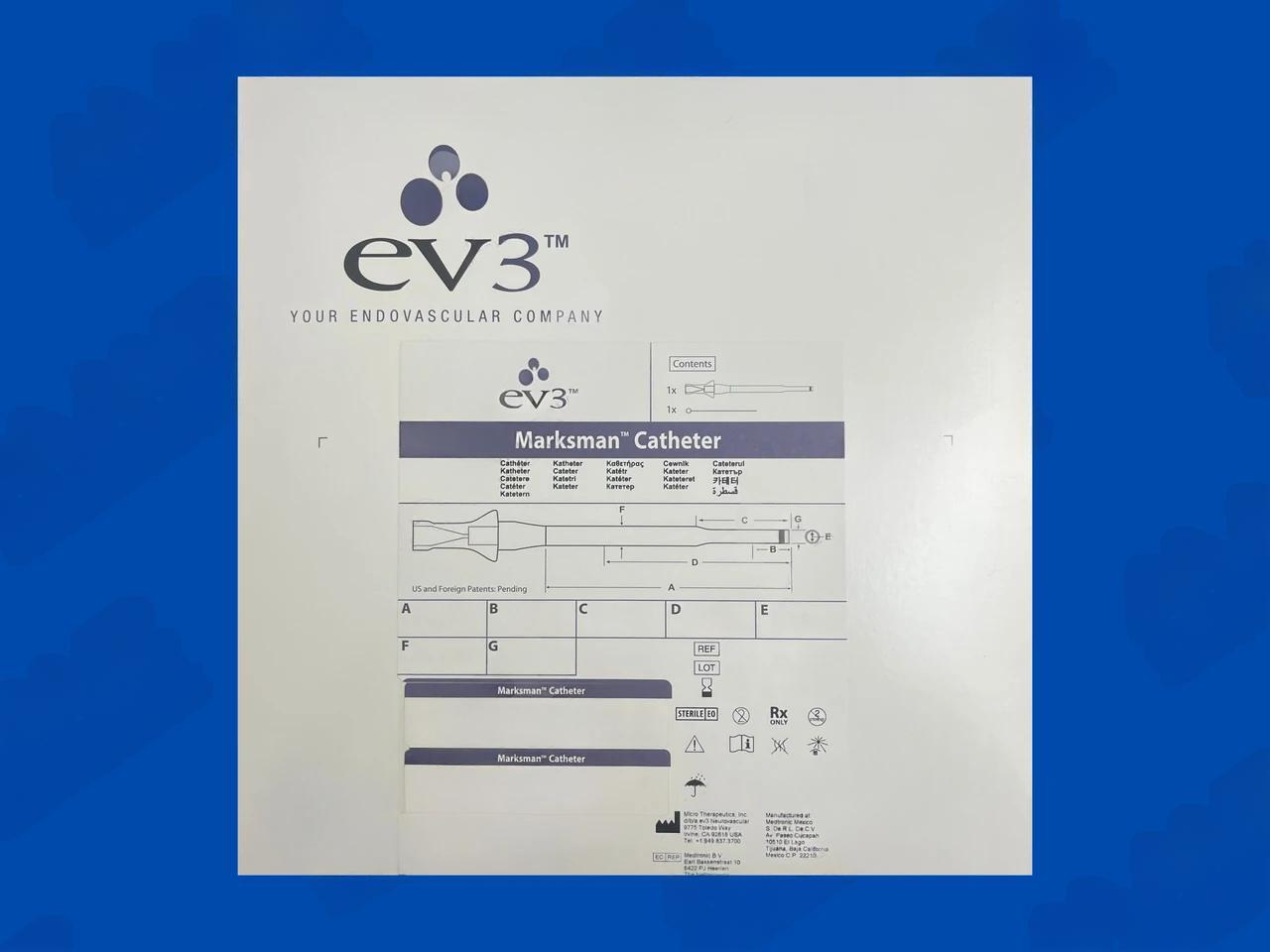 Marksman Micro Catheter - 135cm x 10cm x 30cm