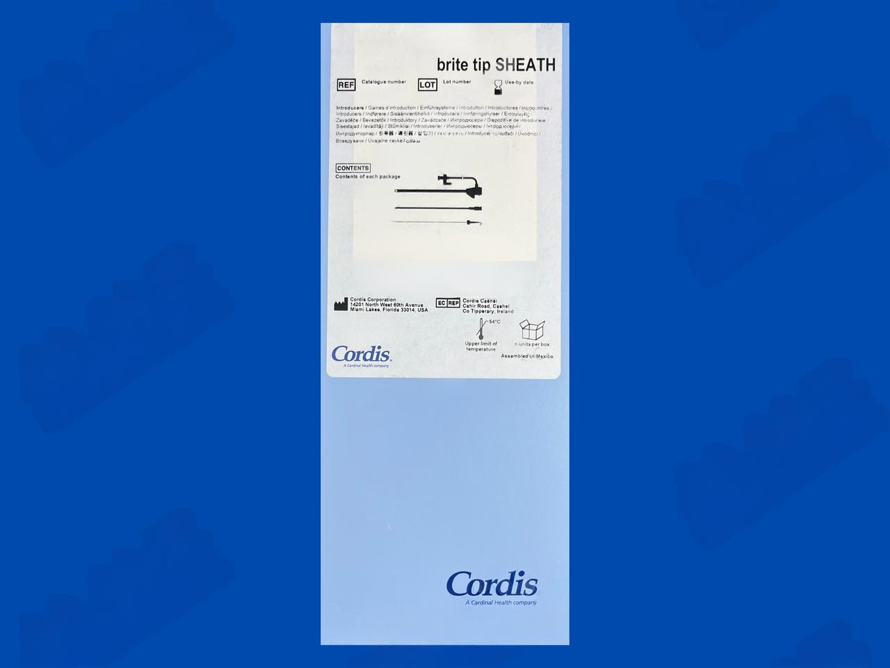 Brite Tip SHEATH Introducer - 7Fr x 35cm x .035"
