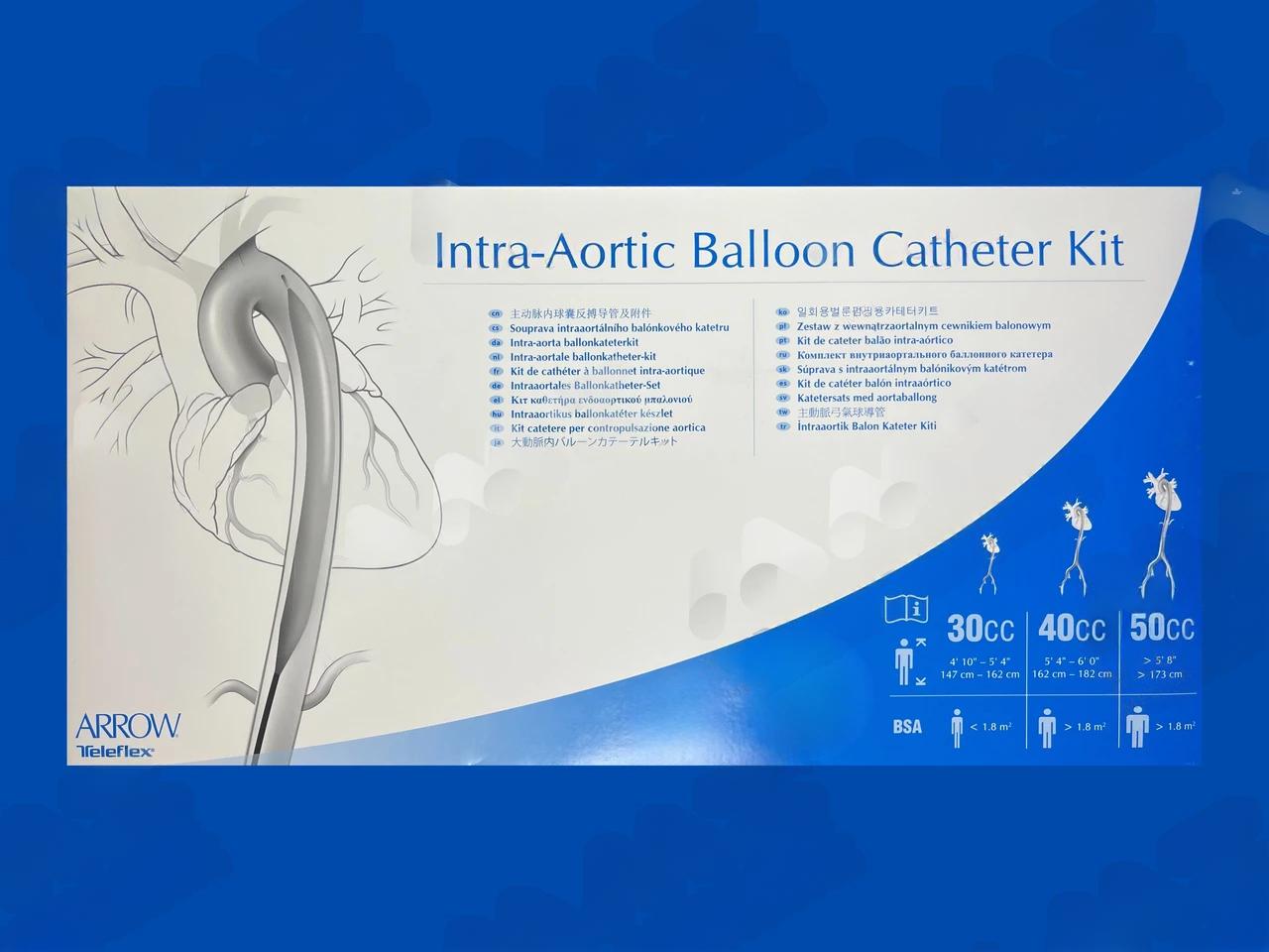 UltraFlex Intra-Aortic Balloon (IAB) Catheter Kit - 7.5Fr x 40cc