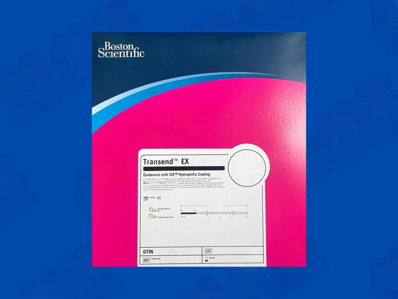 Transend EX Guidewire with ICE Hydrophilic Coating - Soft Tip - .014" x 205cm