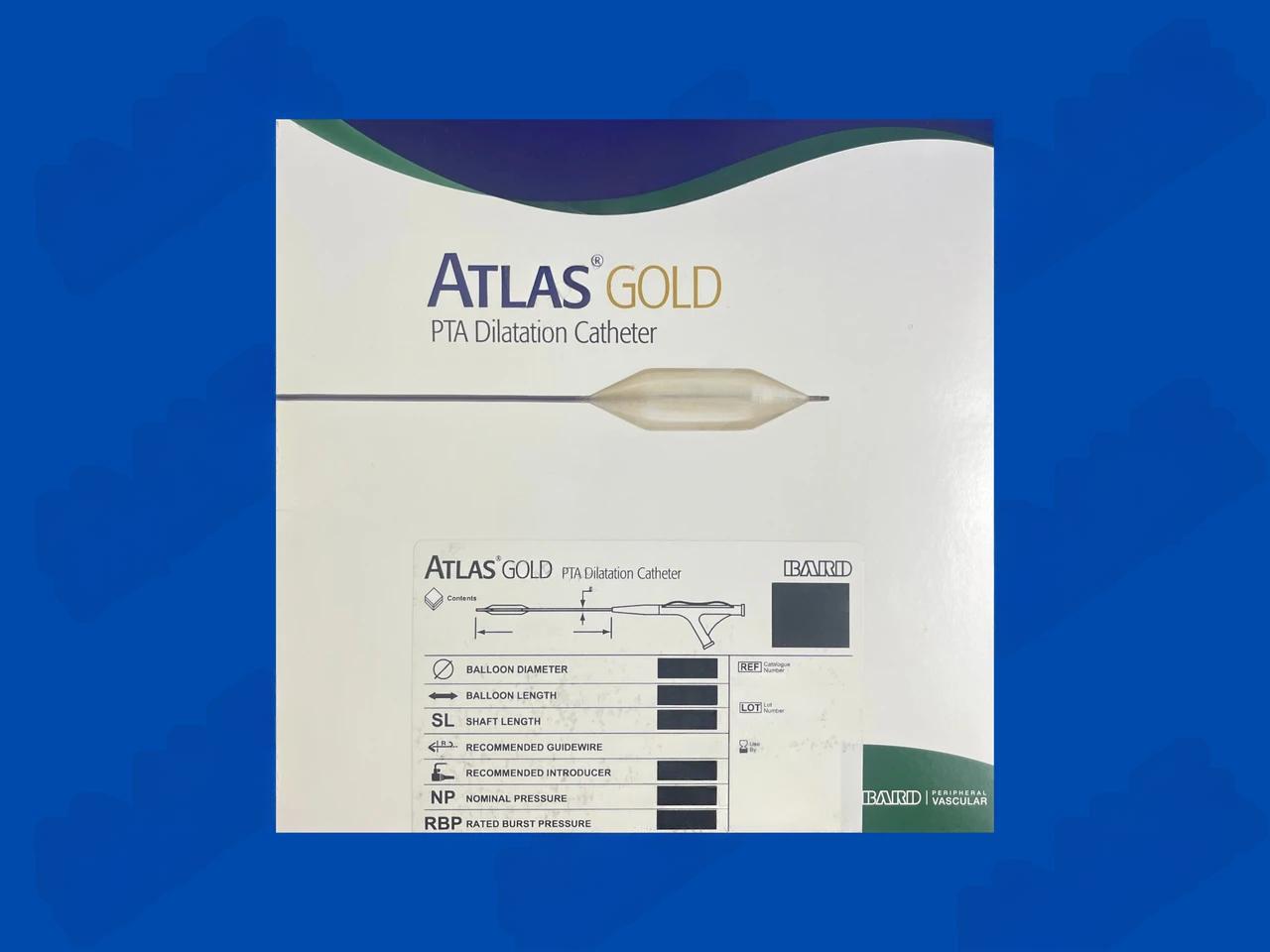 Atlas Gold PTA Dilatation Catheter - 14mm x 20mm x 80cm