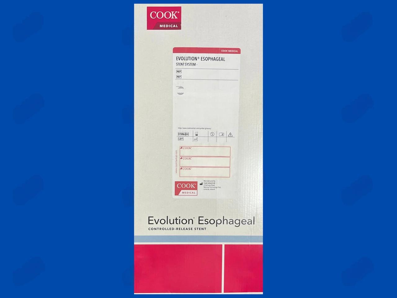 Evolution Esophageal Controlled-Release Stent System - Fully Covered - EVO-FC-18-23-8-E - 18mm x 8cm