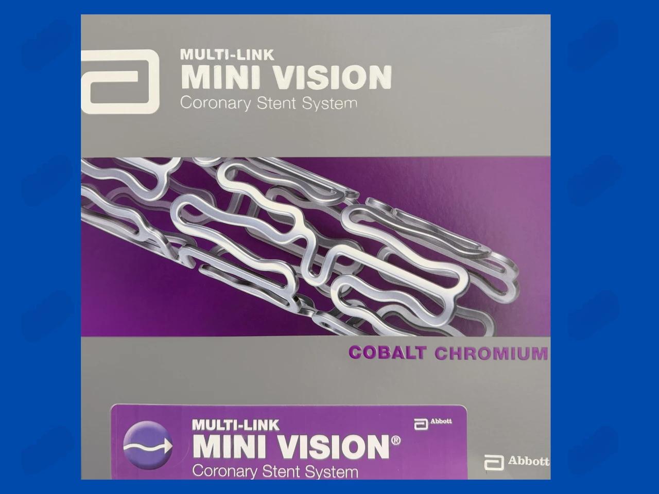 MULTI-LINK MINI VISION Coronary Stent System - Cobalt Chromium - RX - 2.25mm x 12mm