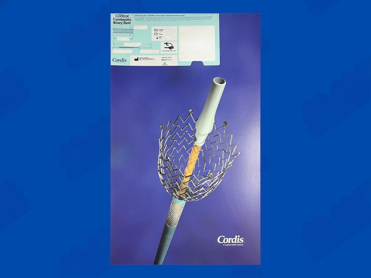 S.M.A.R.T. Control Nitinol Transhepatic Biliary Stent System - 12mm x 40mm x 80cm