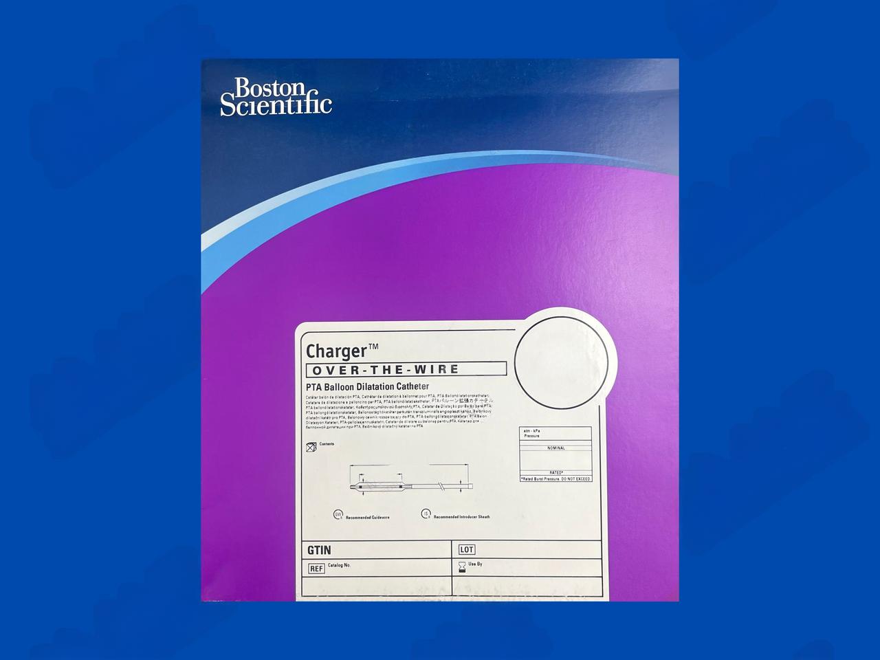 Charger PTA Balloon Dilatation Catheter - OTW - 7.0mm x 80mm x 135cm