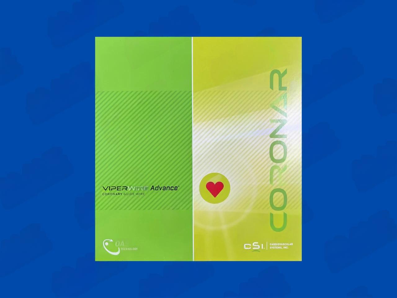 VIPERWIRE Advance Coronary Guide Wire and Torquer - .014" x .012" x 325cm