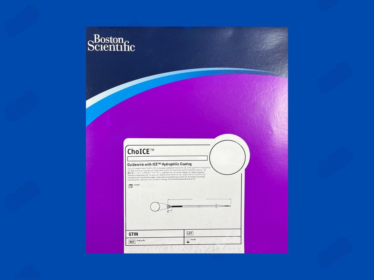 ChoICE Guidewire - ICE Hydrophilic Coating - Extra Support, J-Tip - .014" x 300cm