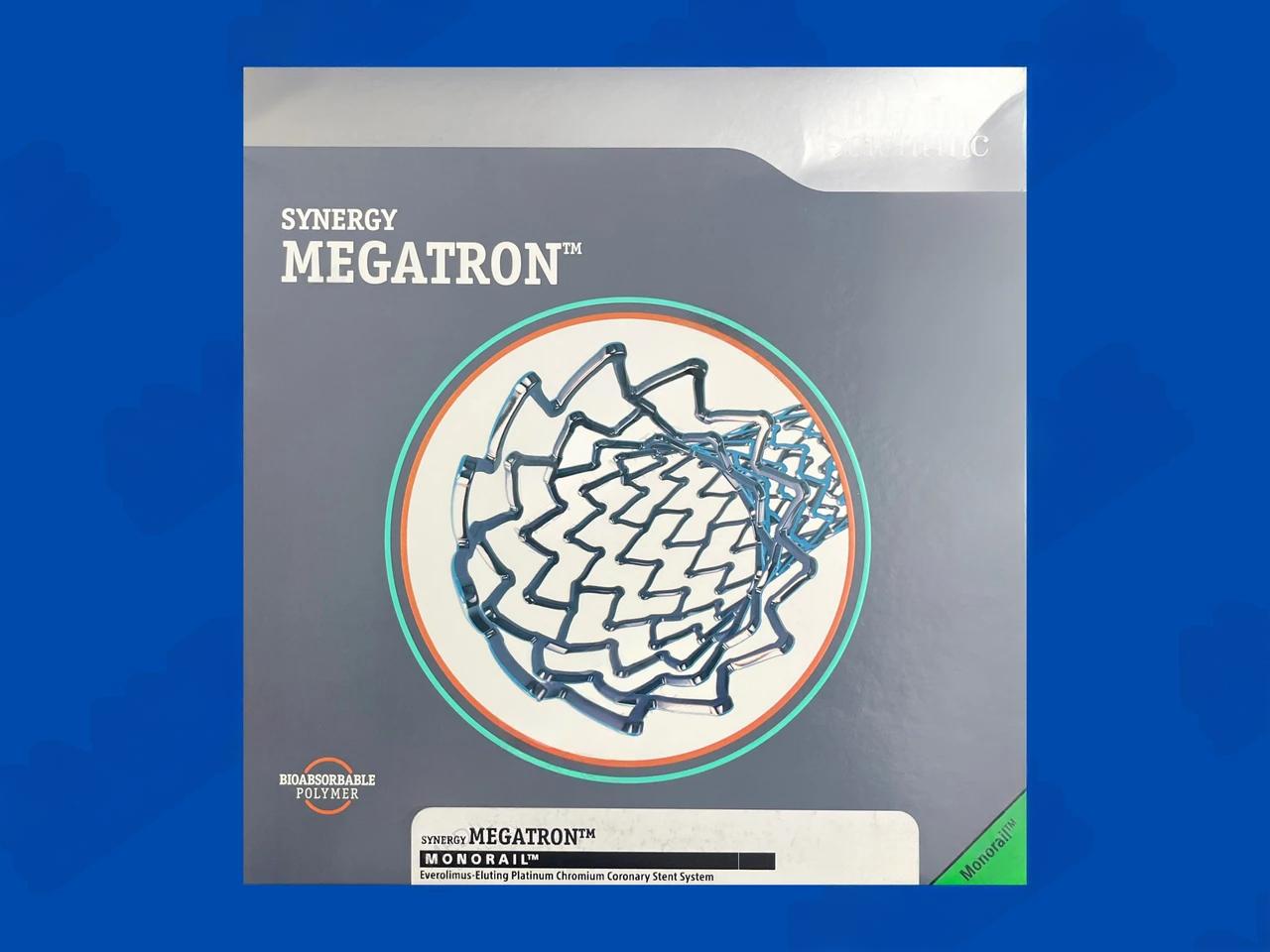 SYNERGY MEGATRON Everolimus-Eluting Platinum Chromium Coronary Stent System - Monorail - 5.00mm x 8mm