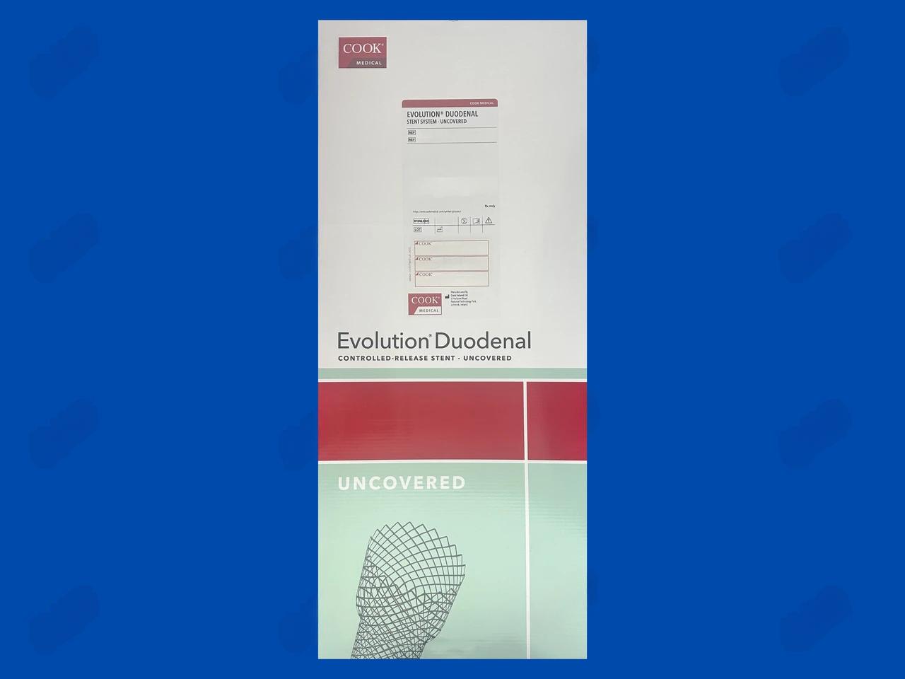 Evolution Duodenal Controlled-Release Stent System - Uncovered - EVO-22-27-6-D - 22mm x 6cm