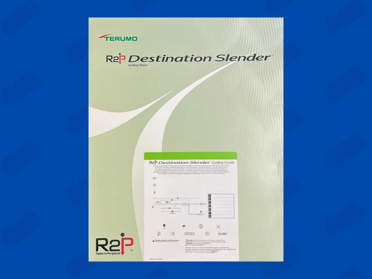 R2P Destination Slender Transradial Guiding Sheath - 6Fr x 149cm