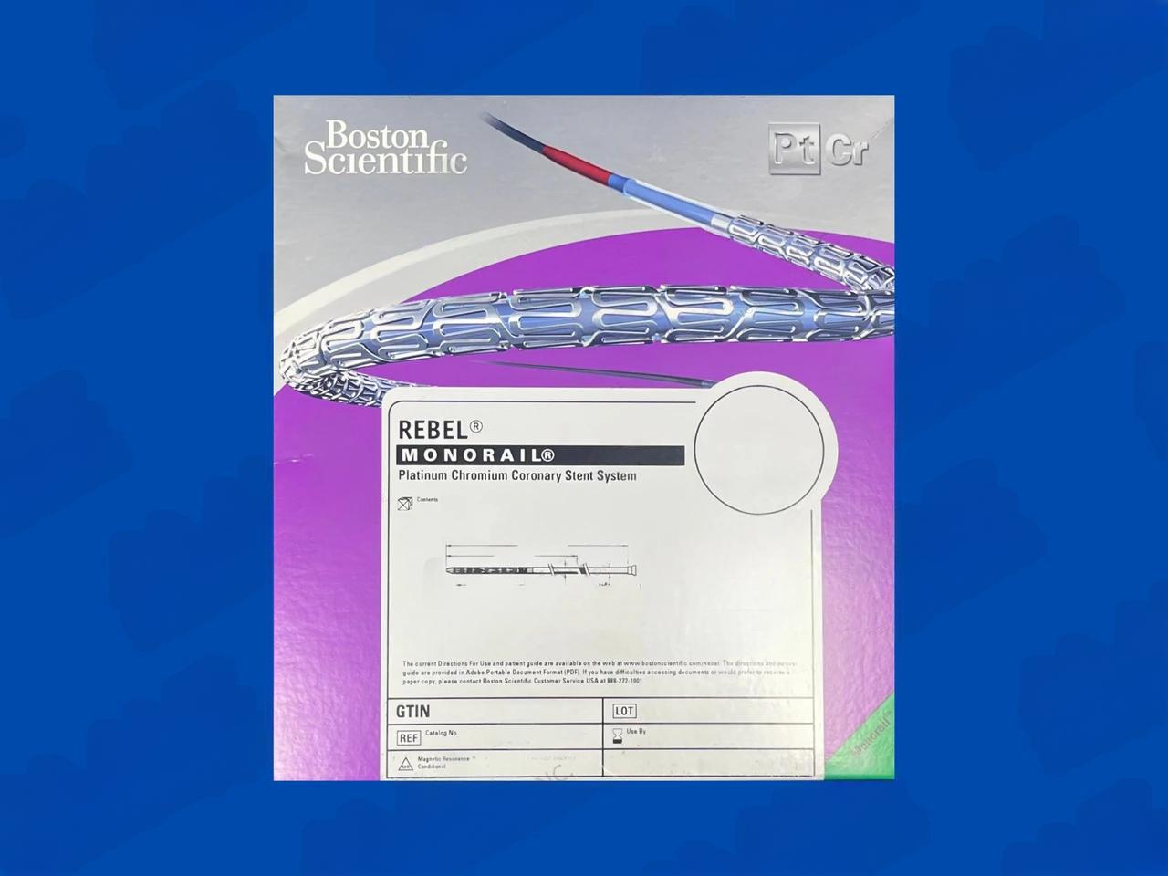 REBEL Platinum Chromium Coronary Stent System - Monorail - 2.75mm x 20mm