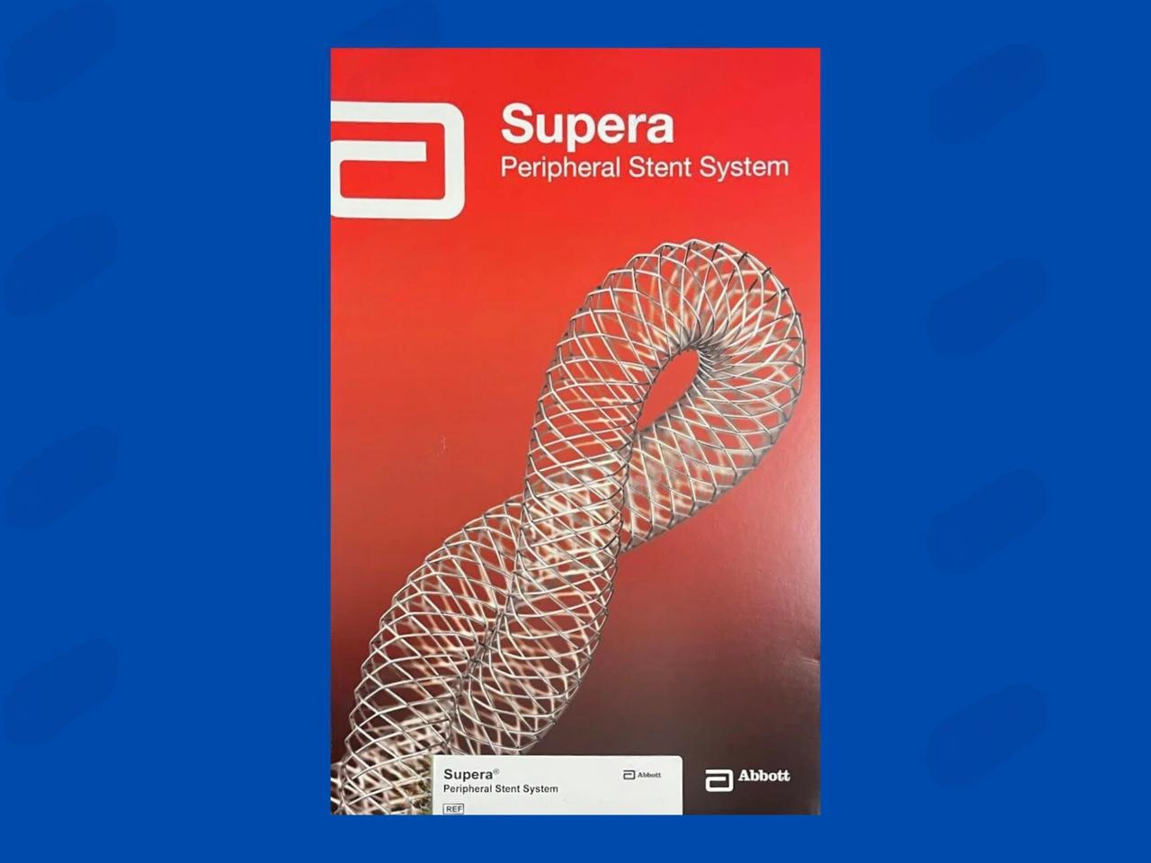 Supera Peripheral Stent System - OTW - 5.5mm x 40mm x 120cm