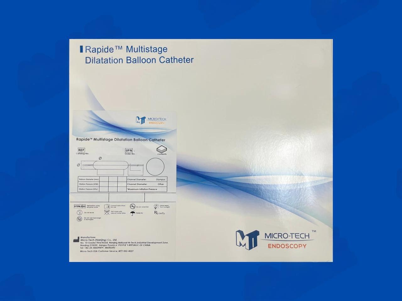 Rapide Multistage Dilatation Balloon Catheter - 10/11/12mm x 8cm x 6Fr x 180cm